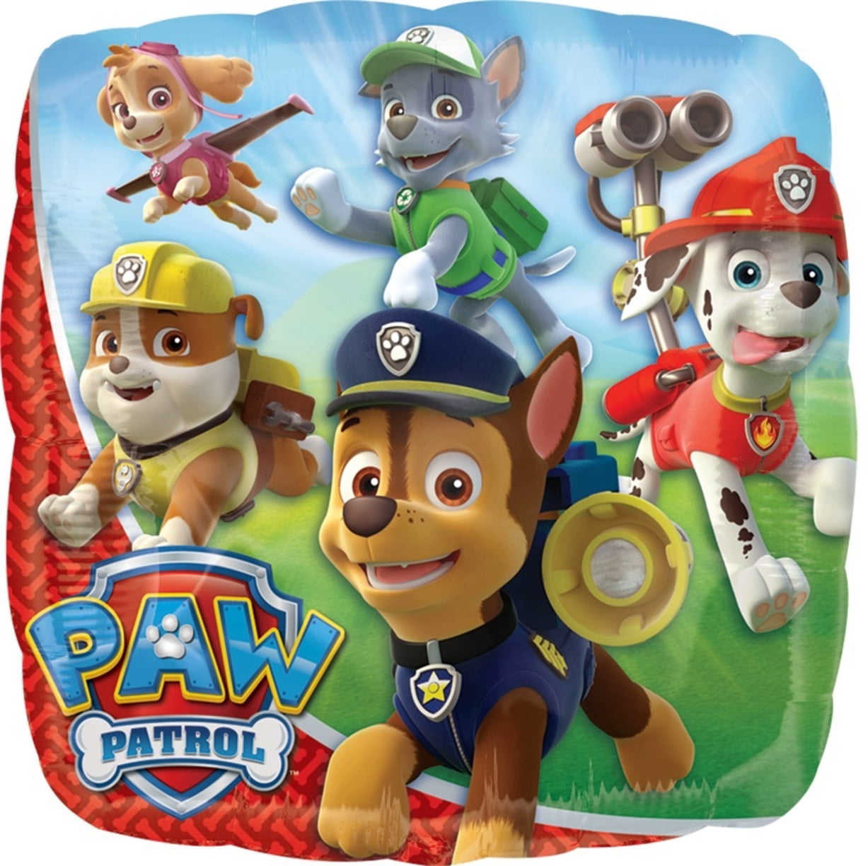 Paw Patrol Party Supplies Chase, Marshall and friends 4th Birthday Balloon Bouquet Decorations