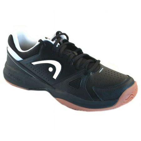 HEAD Men's Grid 2.0 Low Racquetball/Squash Indoor Court Shoes (Non-Marking)(Black/White) 10.0 (D) US