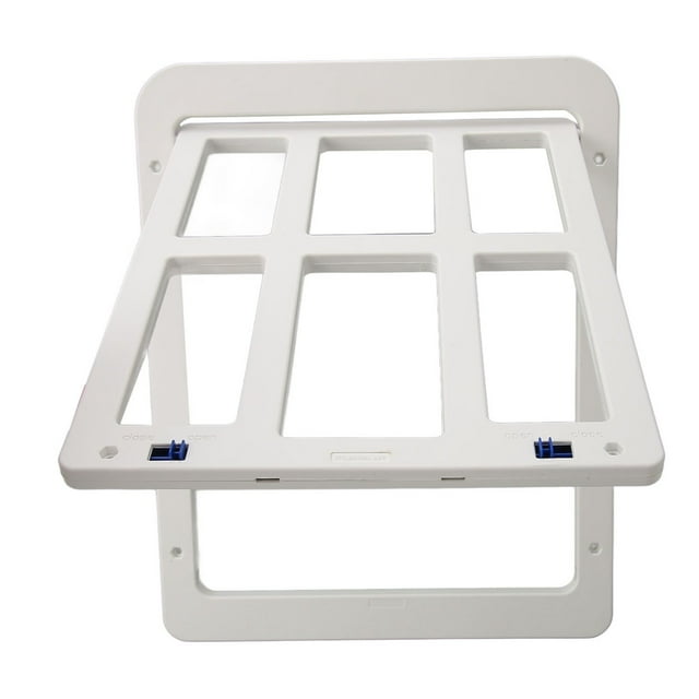 Puerta De Pantalla De Gato, Puerta De Pantalla De Bloqueable Transparente Engrosada Resistente Para Suministros De Mascotas