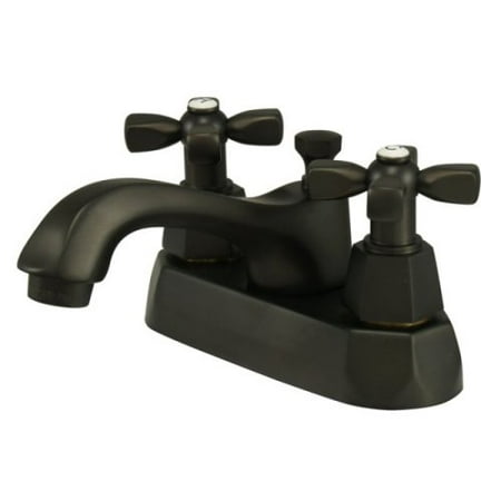 Kingston Brass Metropolitan Two Handle 4" Centerset Lavatory Faucet