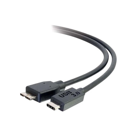 UPC: 0757120288626 | C2G 3ft USB 3.1 Gen 1 USB Type C to USB Micro B Cable – USB C Cable Black – USB Type-C cable – 3 ft