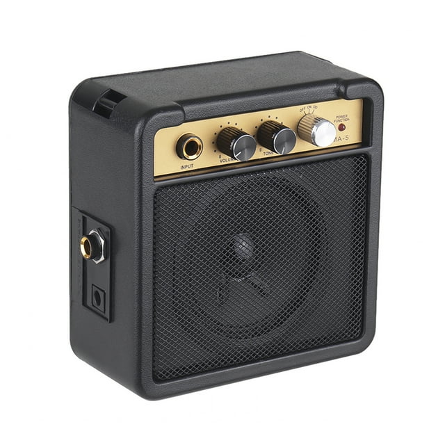 Mini amplificador de guitarra Amp Speaker 5W con entrada de 6,35 mm 1/4