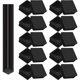 thumbnail image 1 of 20 tapas para tubos cuadrados, 40 x 40 mm, tapas para tubos cuadrados, tapas de plástico para patas de mesa, silla y muebles (negro),, 1 of 5