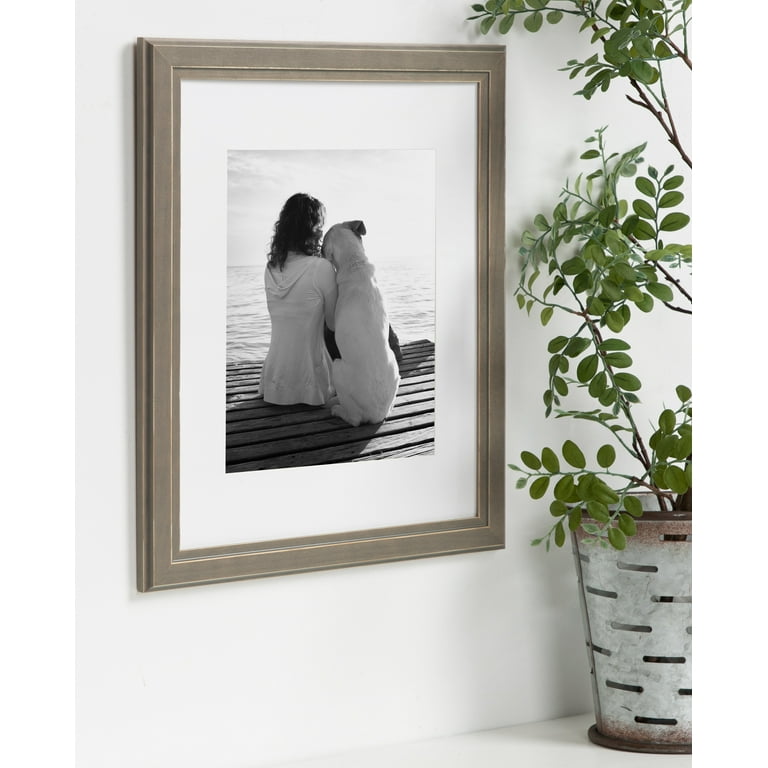 DesignOvation Kieva 11x14 matted to 8x10 Wood Picture Frame, Set of 4 - On  Sale - Bed Bath & Beyond - 28611081