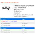 thumbnail image 2 of Left Exhaust Manifold - Compatible with 1979 - 1982 GMC K2500 1980 1981, 2 of 2