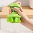 thumbnail image 4 of Kitchen Hand Dispensing Scrub Brush for Cleaning and Dishwashing with Ergonomic Handle, 4 of 7