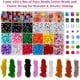 thumbnail image 5 of Kit para hacer pulseras de abalorios Labymos Tamaño grande 6x9 mm 10 colores, 5 of 7
