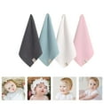 thumbnail image 1 of OUNONA 4 Pcs Absorbent Small Hand Towels Quick Dry Lanyard Design Assorted Color for Unisex, 1 of 8