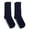 Navy, variant on Jefferies Socks Men's Women's Non-Binding Seamless Non-Skid Gripper Cotton Crew Socks 2 Pair Pack