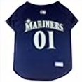thumbnail image 3 of Pets First 849790013766 Seattle Mariners Dog Jersey - Small, 3 of 3