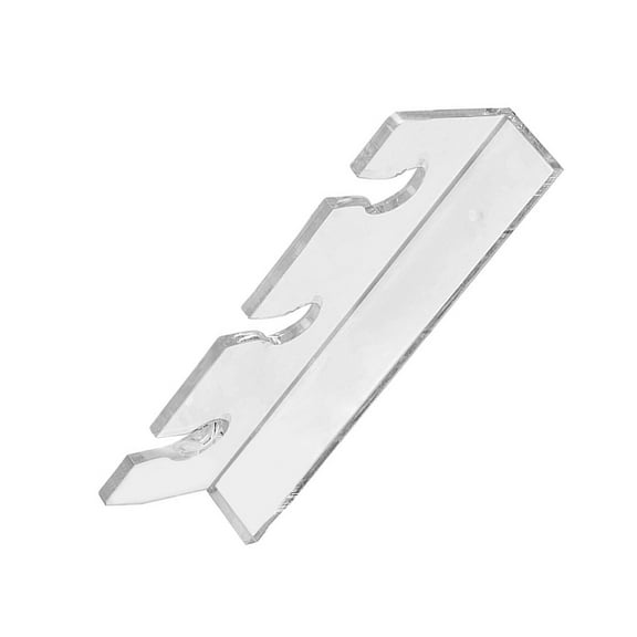 BALAHAPY 1Pack Wall Mounted Acrylic Wine Glass Holder for White Wine Glass Storage