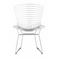 thumbnail image 4 of Wire Dining Chair (Set of 2) Chrome, 4 of 5