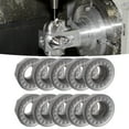 thumbnail image 3 of Carbide Lathe Tools, 10Pcs Turning Insert Carbide Round Woodturning Tools And Accessories Blade Lathe Cutter Milling CNC Cutting Tool Set Kit, 3 of 7