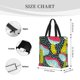 thumbnail image 3 of Fotbe Green Mushroom Bolsa Tote con Estampado para Mujer, Bolsos con Cremallera, Bolsa de Hombro Casual de Gran Capacidad con Bolsillos Internos, 3 of 7