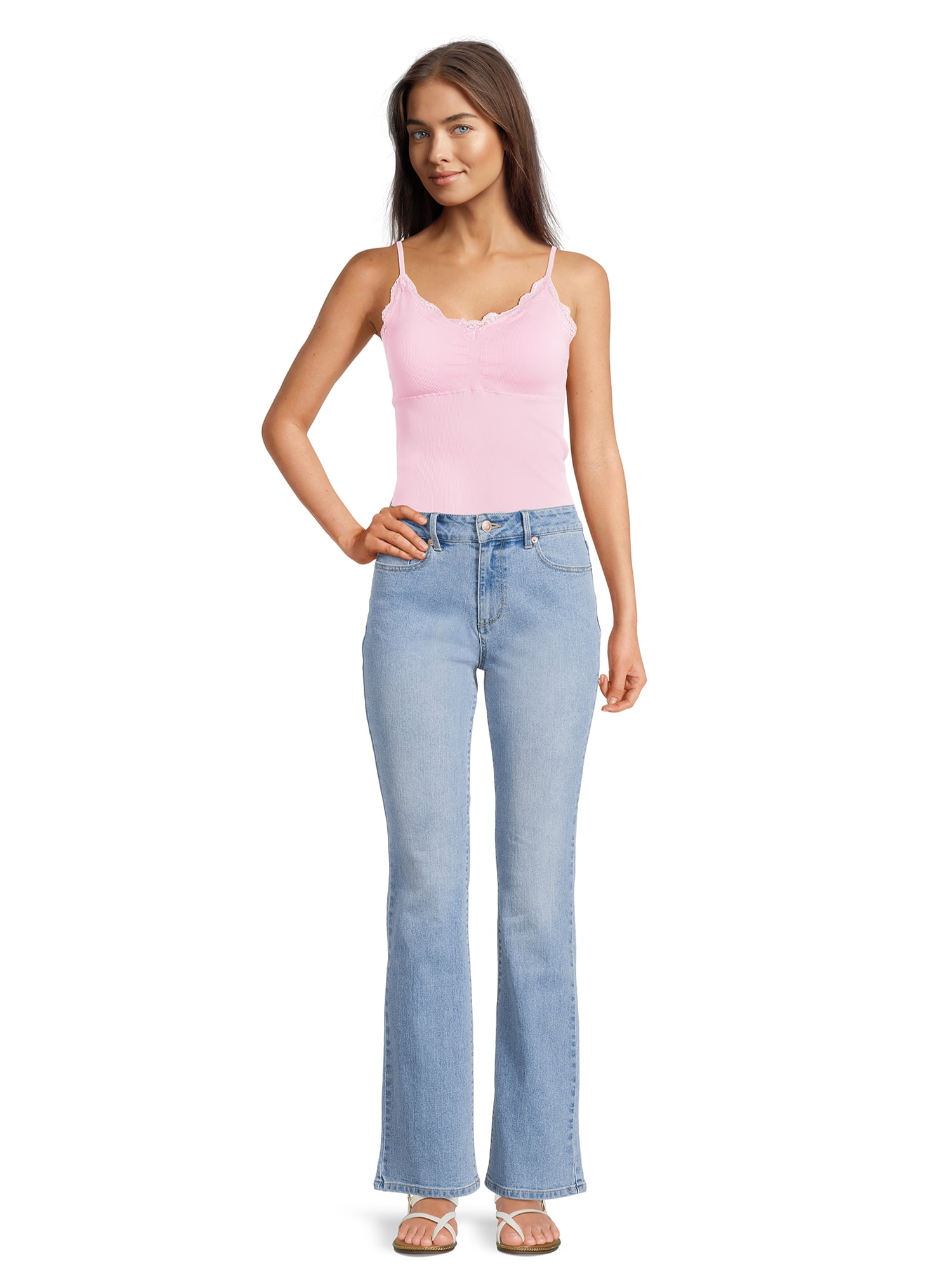 No Boundaries Juniors' Seamless Tank, Sizes S-XL