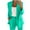 C-Mint Green, variant on Wyobmus Women's 2 Piece Suit Set Plus Size Business Casual Outfits Long Sleeve Notched Lapel One Button Blazer Wide Leg Pants Pantsuit Sets S-5X C-Purple