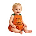 thumbnail image 3 of Baby Pumpkin Cute Embroidered Crawl Romper For Boys Girls Halloween Costume Soft, 3 of 9