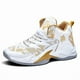 thumbnail image 1 of BINQER Zapatillas de baloncesto de caña alta for niños, zapatillas acolchadas con soporte transpirable for entrenamiento deportivo juvenil., 1 of 5
