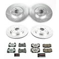 thumbnail image 3 of PowerStop Front and Rear Z26 Street Warrior Carbon-Fiber Ceramic Brake Pad and Drilled and Slotted Rotor Kit Fits: Select Models K6523-26, 3 of 9