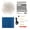 Blue, variant on Riousery 3D LED Light Squared Kit 8 x 8 x 8 Cube DIY Hand Made Gift Home Decoration Electronic Components For Enthusiasts Red Color Finish 15 inches / 38.1 cm Pack