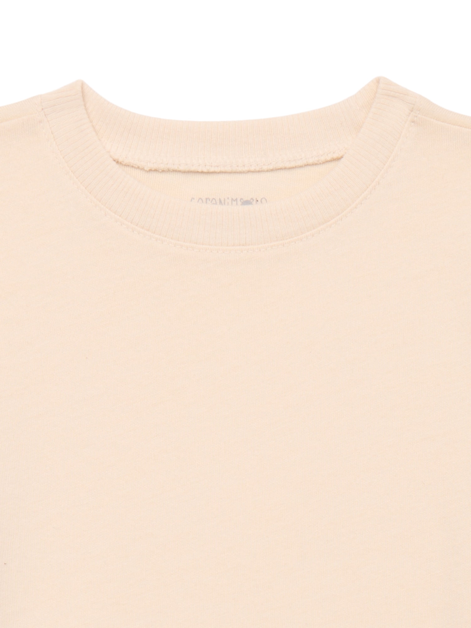 Garanimals Toddler Boys Brushed Jersey Solid Tee with Short Sleeves, Sizes 18M-5T