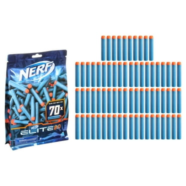 Nerf Elite 2.0 70-Dart Refill Pack, Includes 70 Official Nerf Elite 2.0 Darts for Blasters