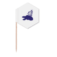 thumbnail image 1 of United States Democrats Politic Joe Blue Profile Toothpick Flags Cupcake Picks Party Celebration, 1 of 3