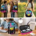 thumbnail image 3 of Aplkyhs Kids Backpack Set 4Pcs Kids Backpack for Girls with Lunch Box Pencil Case and Water Bottle Case Cover Suitable for Elementary Middle School High School Ice Cream Print, 3 of 7
