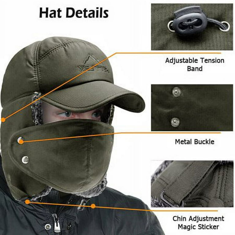 帽子 CLANE DETACHABLE SCARF 6PANEL HAT Qhome Unisex Paisley Visor Pre Fitted Bandana Hat Outdoor
