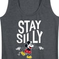 thumbnail image 3 of Mickey & Friends - Stay Silly - Women's Racerback Tank Top, 3 of 5