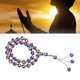 thumbnail image 5 of Cuentas de oración ANGGREK Aspecto Brillante del Rosario Musulmán Para El Día de Acción de Gracias, 5 of 8
