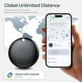 thumbnail image 6 of Air Tracker Tag (Android Only), Bluetooth Tracking Device, Item Finder Key Locator, Works with Google Find Hub, Smart Tag for Vehicle/Luggage/Wallet, No Monthly Fees Black 1 Pack, 6 of 7