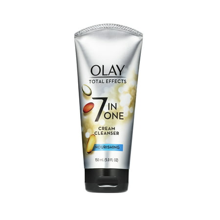 Olay Total Effects Nourishing Cream Cleanser Face Wash, 5.0 fl (Best Acne Face Wash And Moisturizer)
