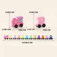 thumbnail image 3 of Xihbxyly Ofertas Por Menos de 10 Dolares Jugues Detrinched Magnético Bloques de Construcción Digitales Rompecabezas de Iluminación Juguetes para Niños y Niñas Juguetes, 3 of 7