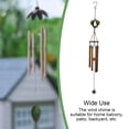 thumbnail image 3 of Inteprter Carillón de viento Adornos para habitaciones al aire libre Balcón Colgante Prop Tubos de metal Adorno colgante Decoración del hogar Patrón de Jardín y Patio patrón de pescado Inteprter HA061445-04, 3 of 6