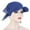 Blue, variant on beishanbush Baseball Caps Women Printing Sun Protection Cap Head Hat Pink