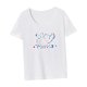 thumbnail image 5 of Camiseta De Manga Corta Para Mujer, Camiseta De Verano A La Moda Para Mochilero, Deportes, Vacaciones M, 5 of 7