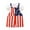 White, variant on vdgthytj 4th of July Toddler Boy Girl Outfits Star Stripe Short Sleeve Tops and Shortalls Bib Jumpsuit Set Summer Clothes