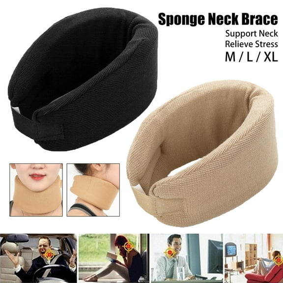Neck Support Brace Strap Adjustable Cervical Collar Neck Pain Relief Self Heating Neck Wrap Neck Brace for Physical Therapy, Arthritis,Headaches