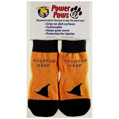 Power Paws, traction socks for dogs, Halloween Hat, XS