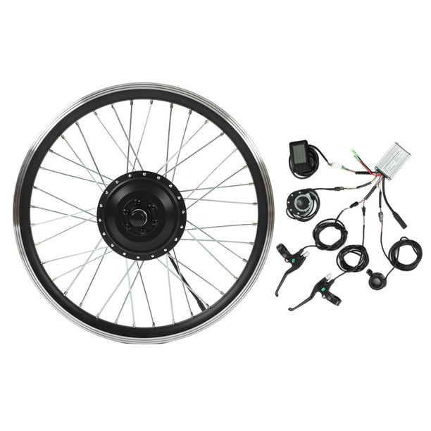 Kit de conversión de bicicleta eléctrica, rueda trasera de
