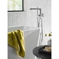 thumbnail image 2 of Moen S905 90 Degree Floor Mounted Tub Filler - Nickel, 2 of 6