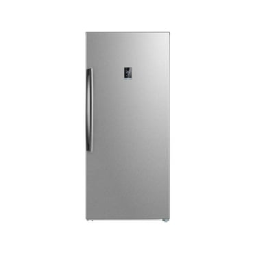 Midea 21 Cu. Ft. Convertible Upright Freezer, Stainless Steel