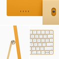 thumbnail image 3 of 2021 Apple iMac (24-inch, Apple M1 chip with 8‑core CPU and 8‑core GPU, 8GB RAM, 256GB) - Yellow Apple MGPF3LL/A, 3 of 5
