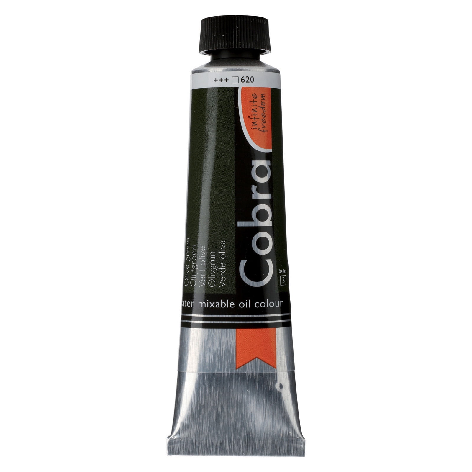 Cobra Water Mixable Oil Colour 40ml, Olive Green