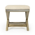 thumbnail image 4 of Butler Specialty Loft Mirrored Tufted Vanity Stool In Pewter, 4 of 7