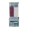 thumbnail image 2 of relayinert Kitchen Rice Dispenser 2 Grids Seal Grain Box Simple Style Organizer Bucket, 2 of 6