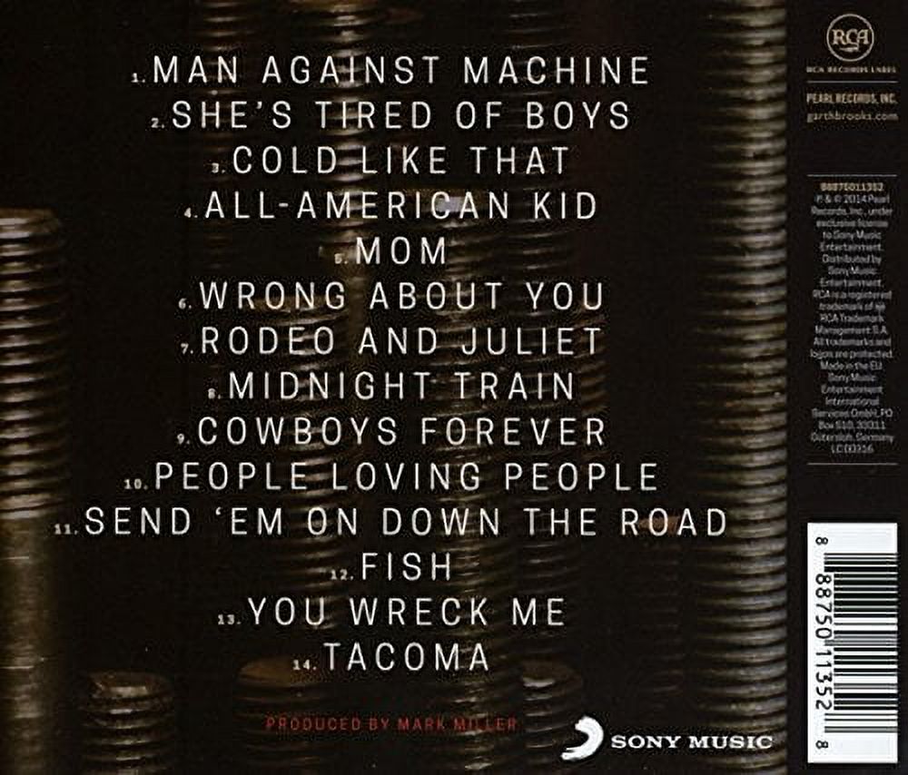 Garth Brooks - Man Against Machine - Country - CD - image 2 of 2