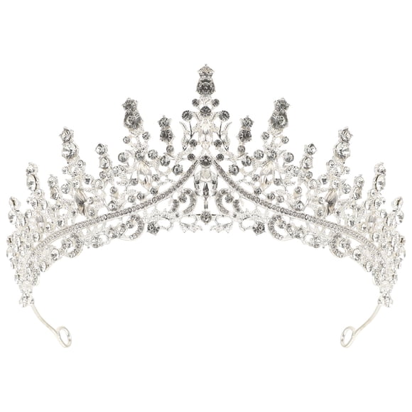 Rhinestone Tiara Wedding Bridal Tiara Crown Prom Banquets Headdress for Women