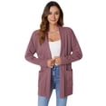 thumbnail image 5 of Anygrew Women's Cardigan Open Cardigan Sweater for Women Soft Lightweight Casual Classic with Pockets S-XXL, 5 of 7